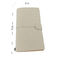 Beige A6 PU Leather Notebook Rubber Band Journal 100gsm 12x20cm