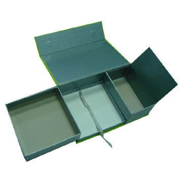 1500g Hardcover Hard Gift Boxes Spot UV Packing Logo Printing 1C + 1C